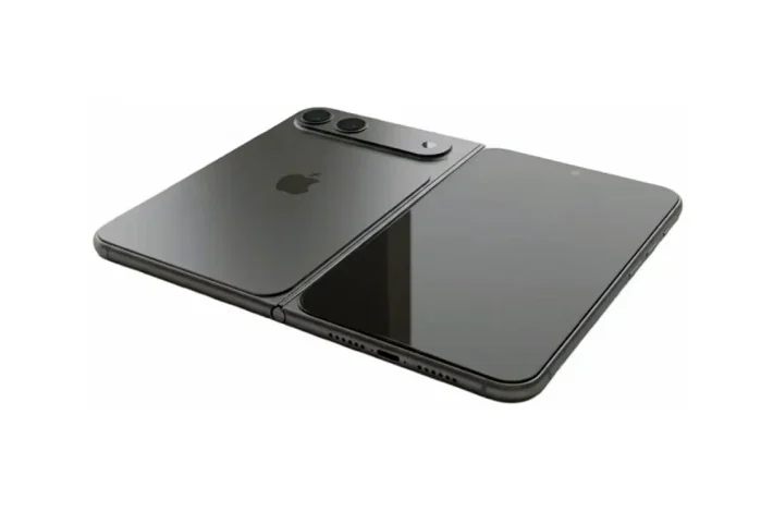 iPhone Fold CAD render