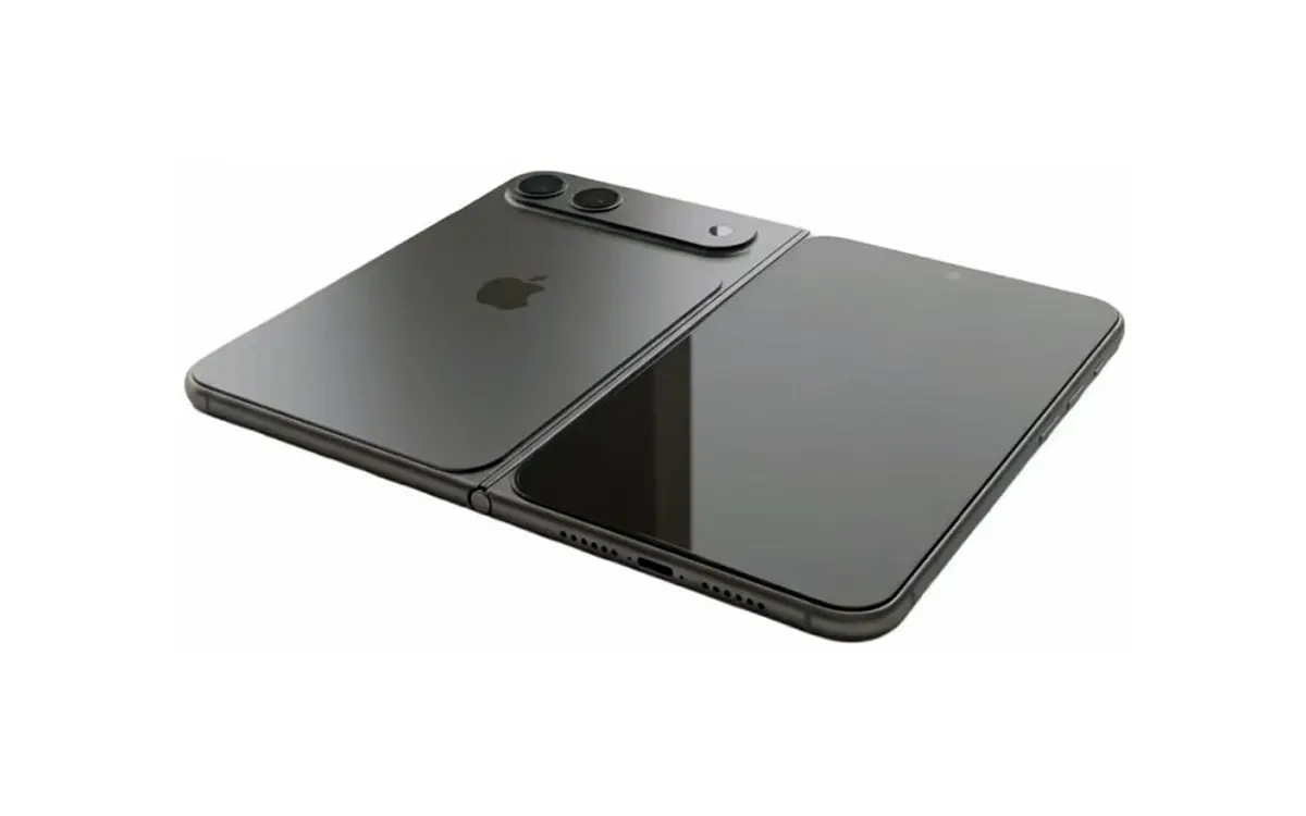 iPhone Fold CAD render