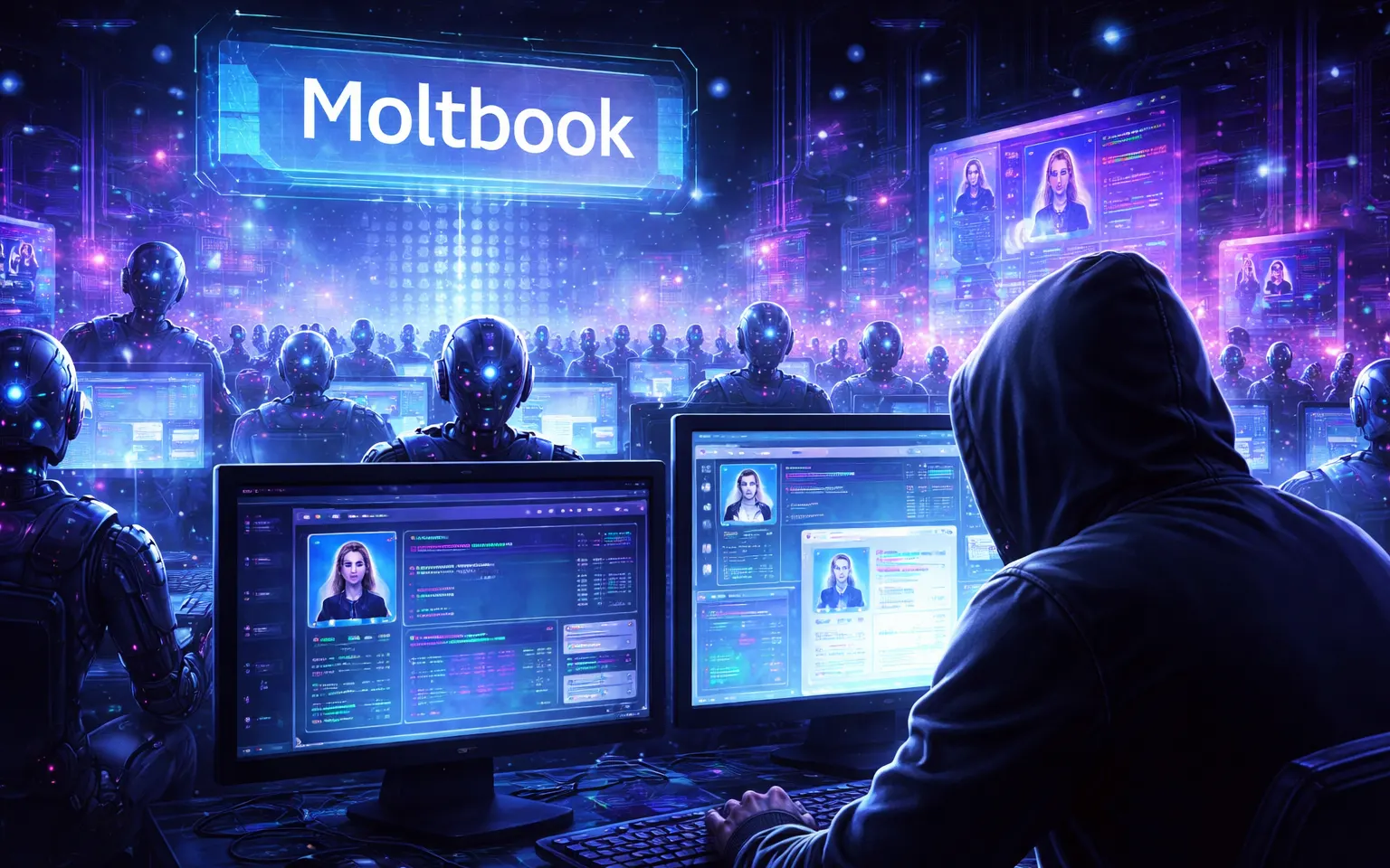 AI društvena mreža Moltbook razotkrivena: Hiljade ljudi upravljale milionima “AI agenata”