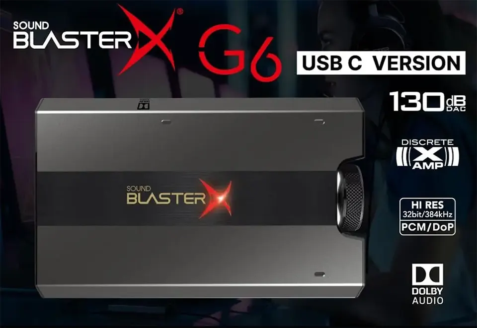 Sound BlasterX G6 USB-C