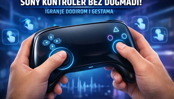 Sony patentirao kontroler bez dugmadi: Budući PlayStation bi mogao da se oslanja na dodir i geste