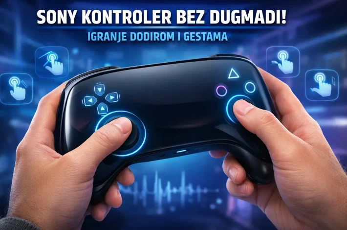 Sony patentirao kontroler bez dugmadi: Budući PlayStation bi mogao da se oslanja na dodir i geste