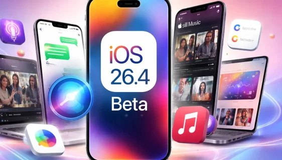 iOS 26.4 Beta 1 stigao bez nove AI Siri: RCS enkripcija, video podcasti i AI plejliste u fokusu