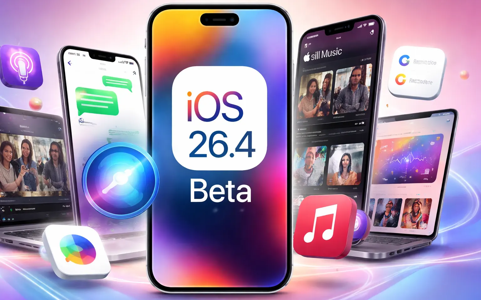 iOS 26.4 Beta 1 stigao bez nove AI Siri: RCS enkripcija, video podcasti i AI plejliste u fokusu