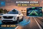 General Motors testira autonomnu vožnju bez ruku i pogleda