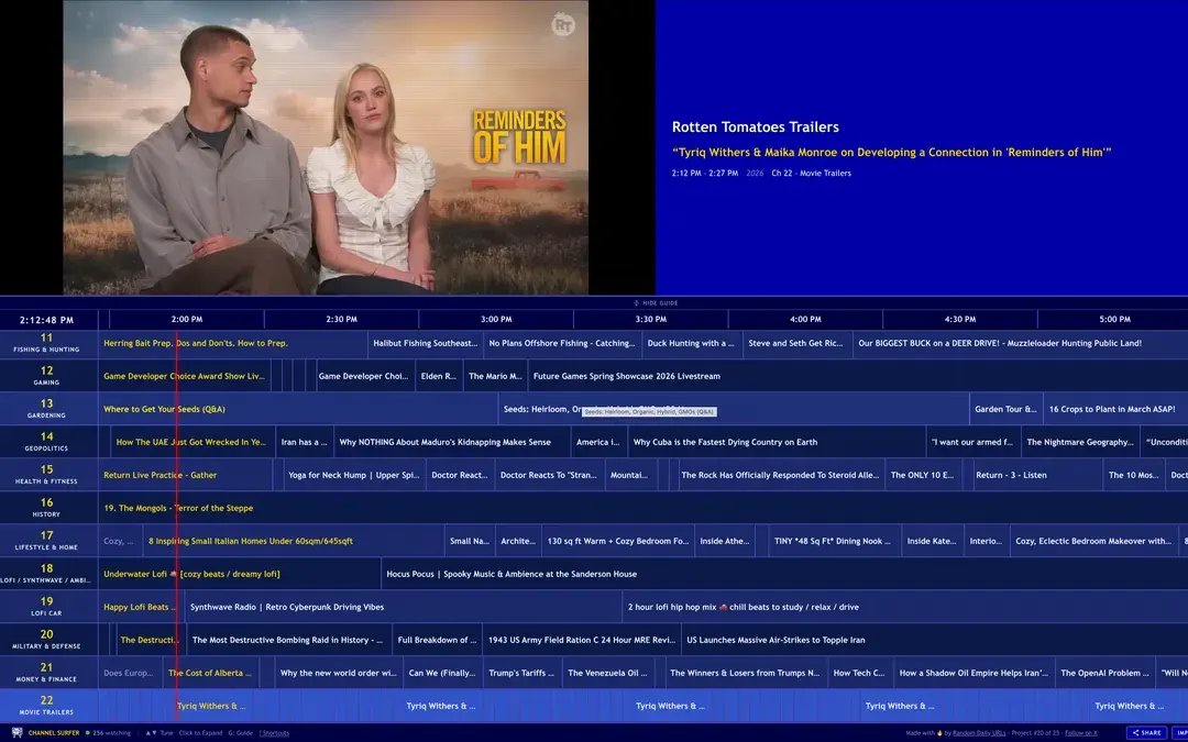 Channel Surfer screenshot