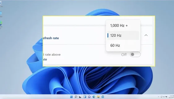 Windows 11 se priprema za gejming monitore od 1000 Hz