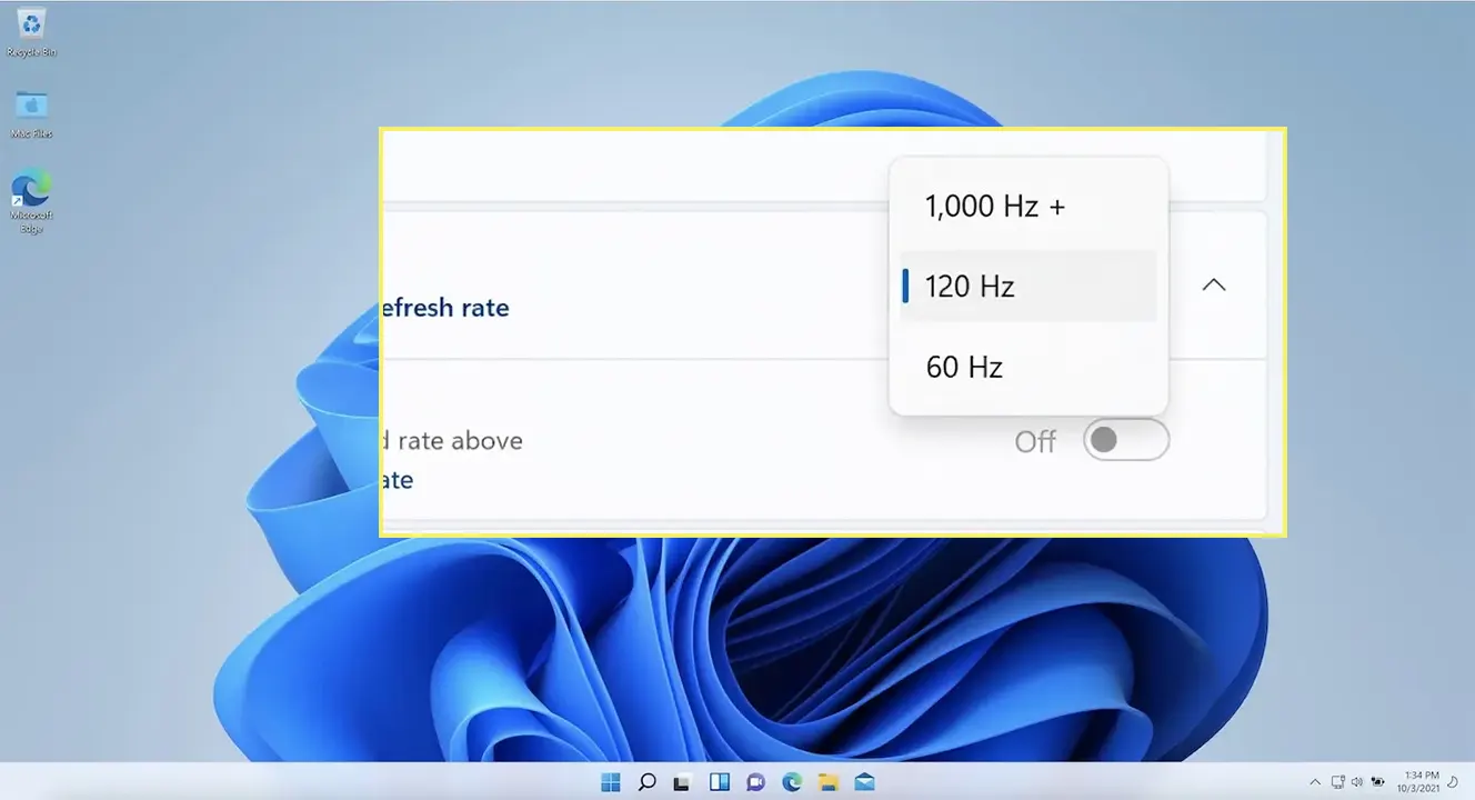 Windows 11 se priprema za gejming monitore od 1000 Hz