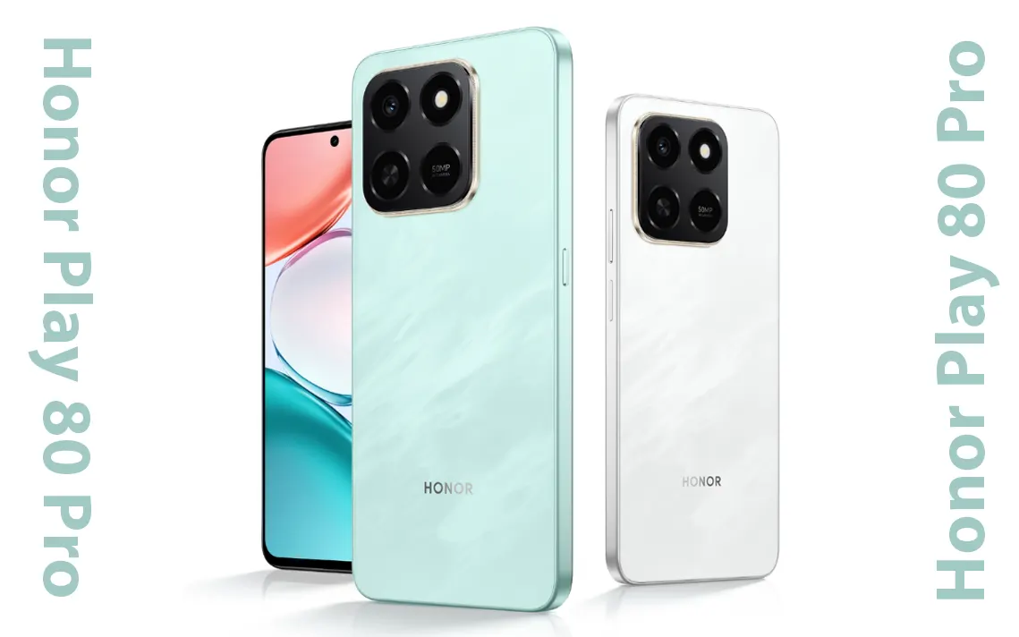 Honor Play 80 Pro predstavljen: Snapdragon čipset, 120Hz ekran i baterija od 7.000 mAh