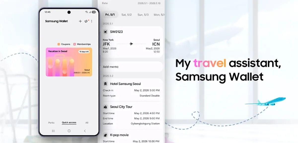 Samsung wallet Trips (Foto: Samsung)