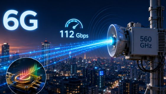 Terahercni proboj za 6G: Naučnici postigli bežični prenos od 112 Gbps na 560 GHz