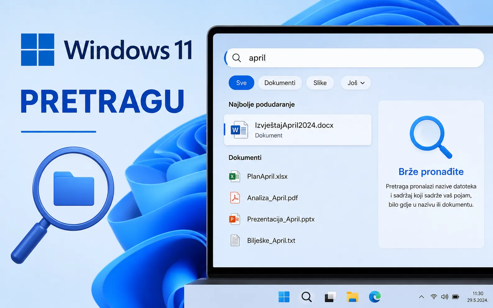 Windows 11 dobija pametniju pretragu: Microsoft konačno olakšava pronalaženje datoteka
