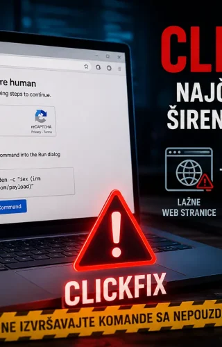 ClickFix postao najopasnija metoda širenja malvera - na meti i Windows i macOS korisnici