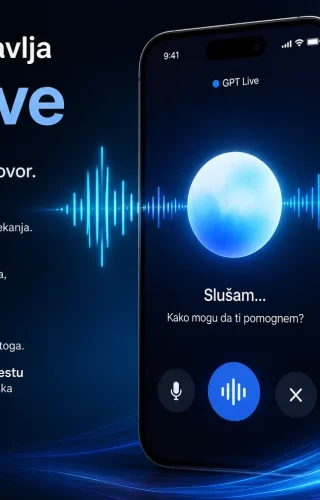 OpenAI predstavio GPT Live: ChatGPT Voice dobio prirodnije razgovore, istovremeni govor i slušanje